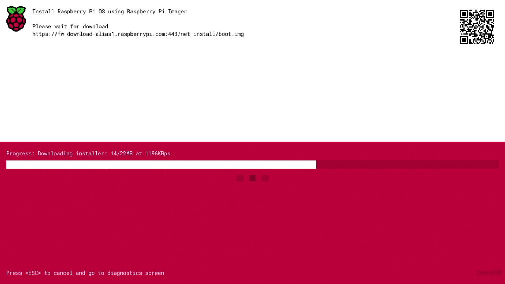 Downloading Imager using Network Install.